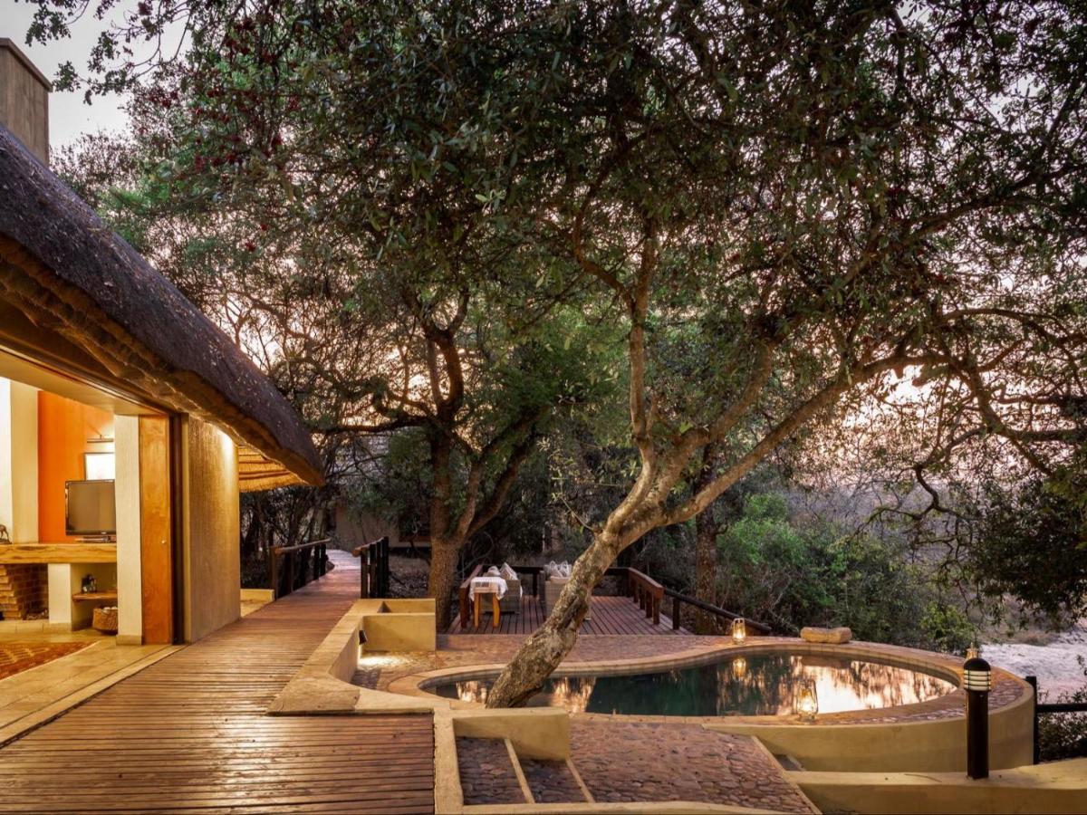 Shimungwe Lodge, Thornybush Game Reserve フッドスプルイト エクステリア 写真